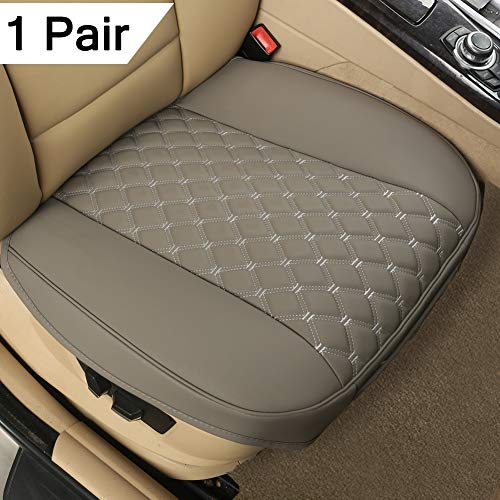 Black Panther 1 Pair PU Car Seat Covers, Front Seat Protectors